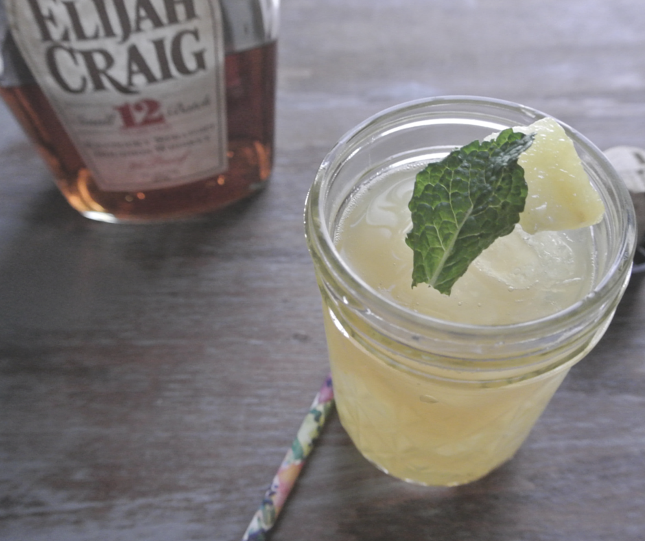 A pineapple bourbon cocktail that's perfect for sipping no matter what time of the year it is.
