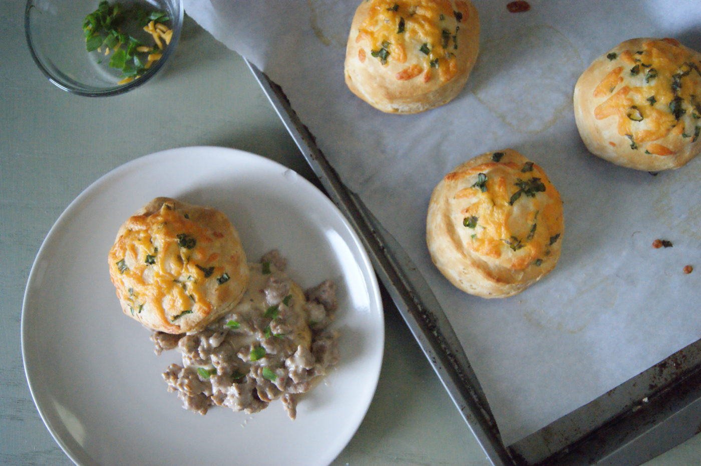 Chrissy teigen sausage gravy