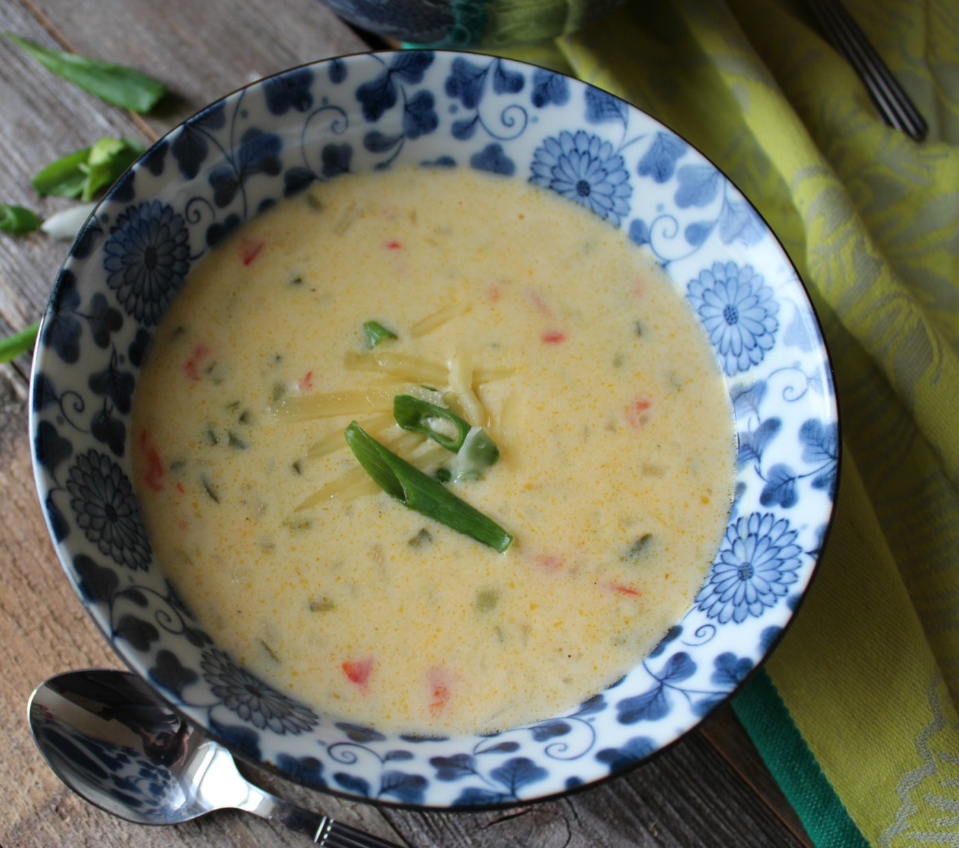 Easy and comforting potato chowder.