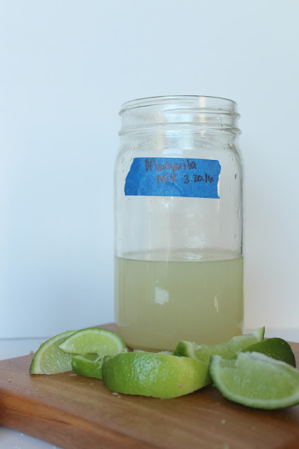 Making homemade margarita mix is so easy - you'll never purchase store bought again.