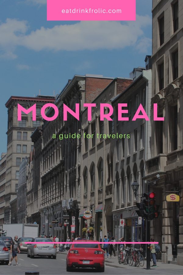 Pin this image to save my Montreal city guide.