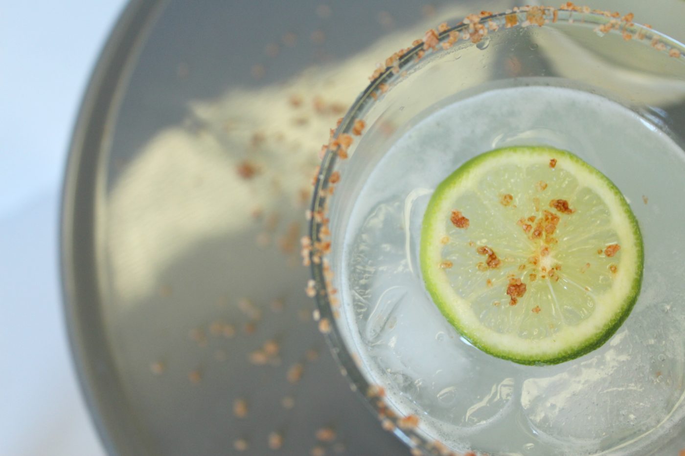 Here's an easy margarita recipe with a bit of a twist on the boring salt rims.