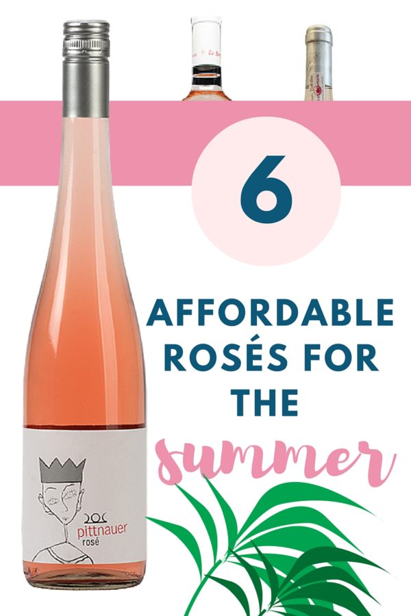 Rosé, better known as summer water, is a refreshing wine for warm summer days. Here are 6 affordable bottles to try this summer.