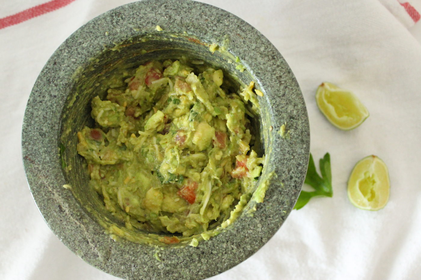 Guacamole hasn't been on my top foods to eat but I'm giving it a try by creating my own easy recipe.