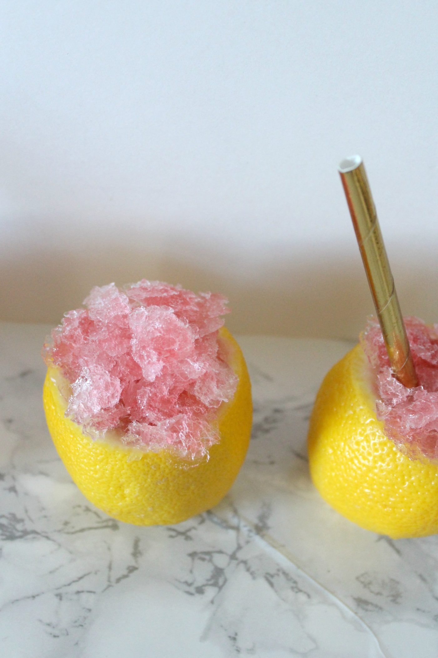Granitas or slushies, whatever you want to call it, are one of the best treats to enjoy on a hot summer day. This one is really easy to replicate.