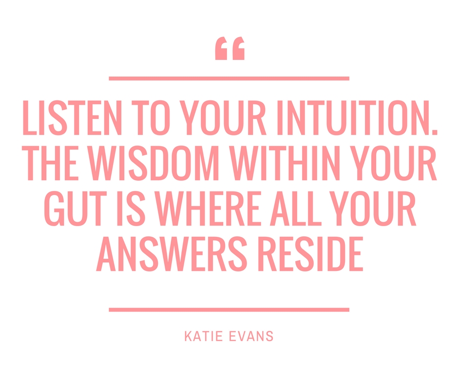 Listening is one of the hardest parts of self-care. Your instincts and your body will always tell you what's right and wrong. It's up to us to listen.