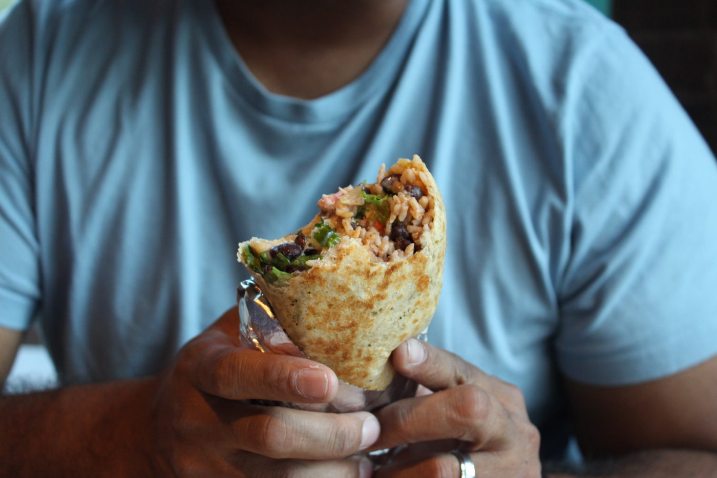 The burritos are filling and puts Chipotle to shame.