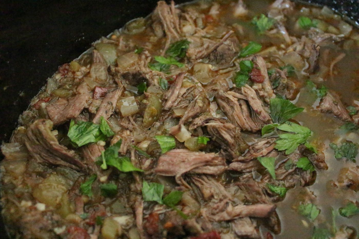 Nothing's better than cooking a meal in your slow cooker. Slow cooker barbacoa is one of my new favorite dishes.