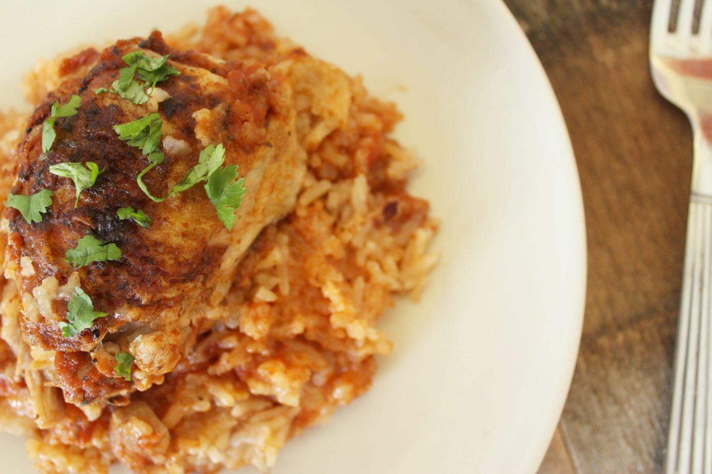 Easy weeknight meal option: slow cooker Creole chicken. Just throw it in the slow cooker and tackle your to do list.