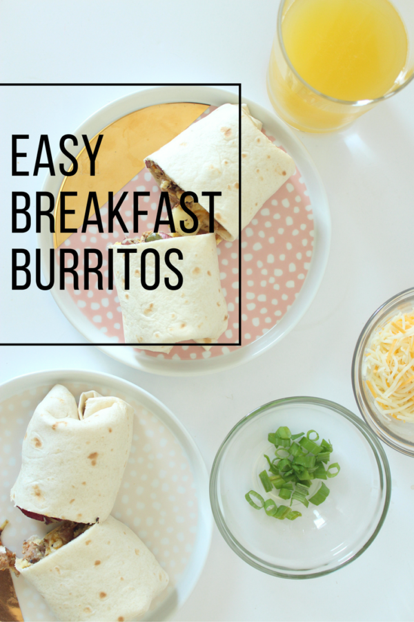 Breakfast burritos are an easy way to take breakfast to a new level. Here's a really simple way to add breakfast burritos to your morning menu.