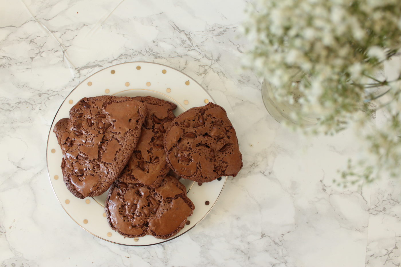 Flourless chocolate cookies could be one of your favorite desserts - just don't over do it with the egg whites.