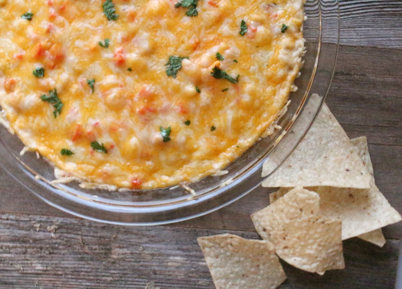 Chicken chili dip is the perfect party food or appetizer.