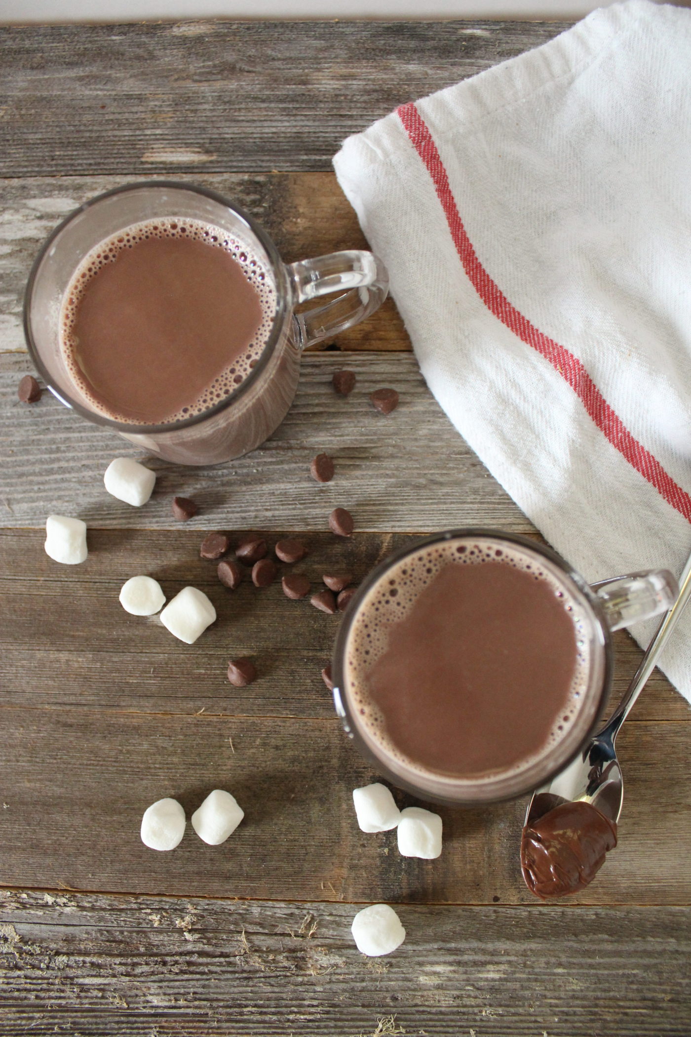 Velvety Nutella hot chocolate | Eat.Drink.Frolic.