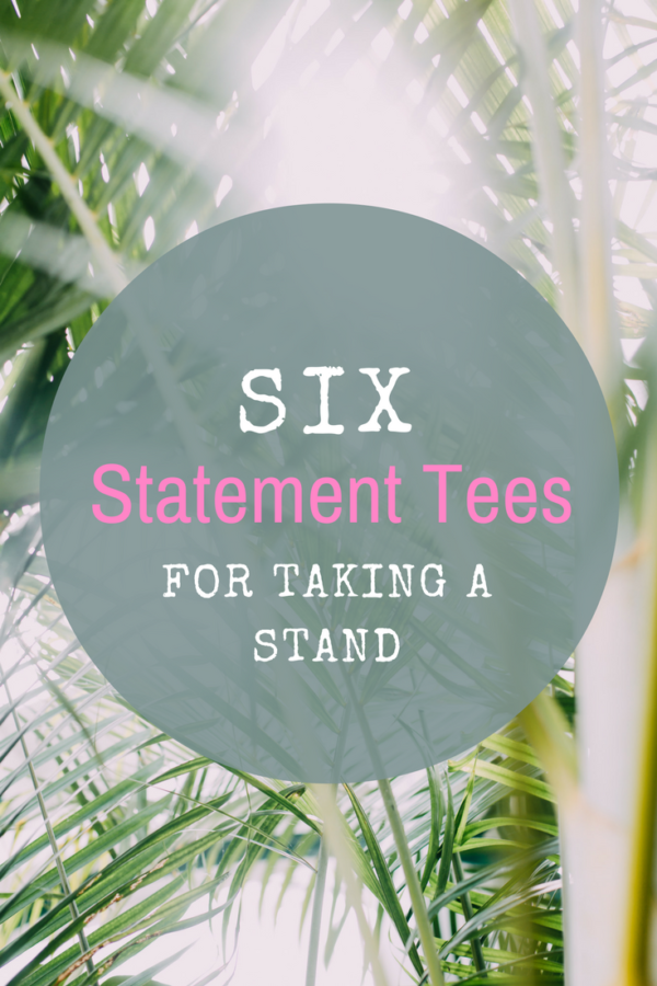 Statement tees.