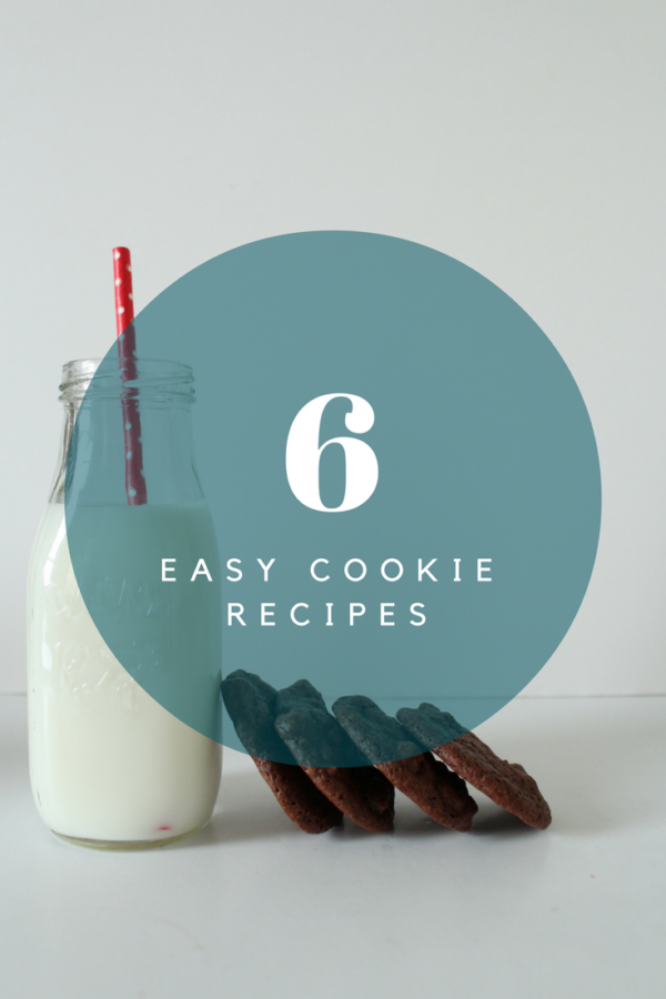 6 Easy and delicious cookie recipes to try.