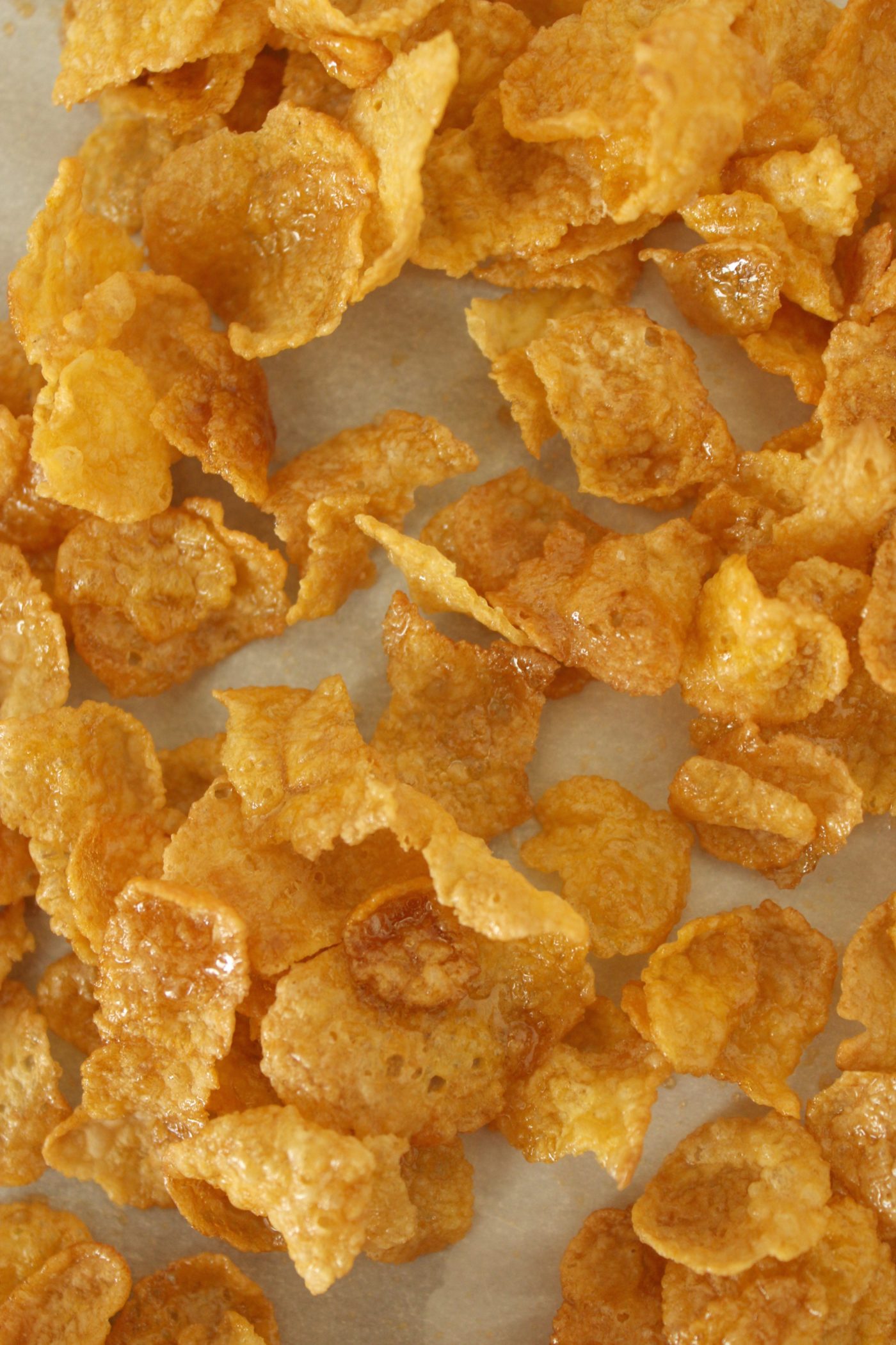 Maple glazed corn flakes from Whip it Up cookbook