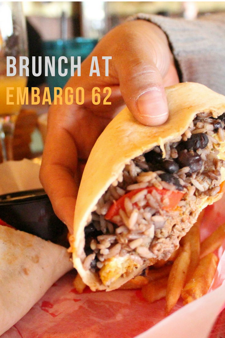 Embargo 62 has Sunday brunch.