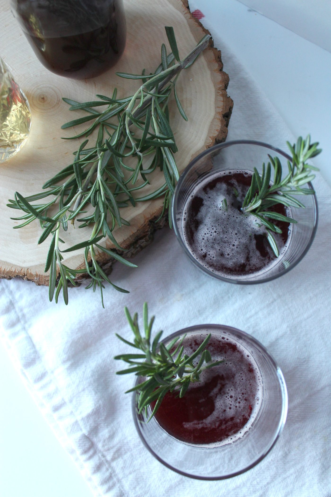 Pomegranate Manhattan - the perfect twist on a classic cocktail.