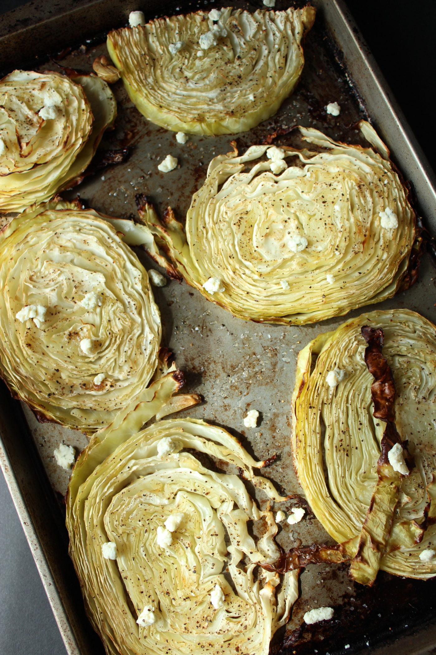 Try roasted cabbage if you need a simple veggie side dish.