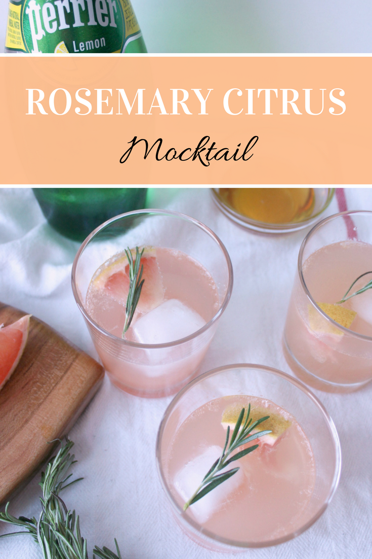 A refreshing, citrus nonalcoholic beverage.