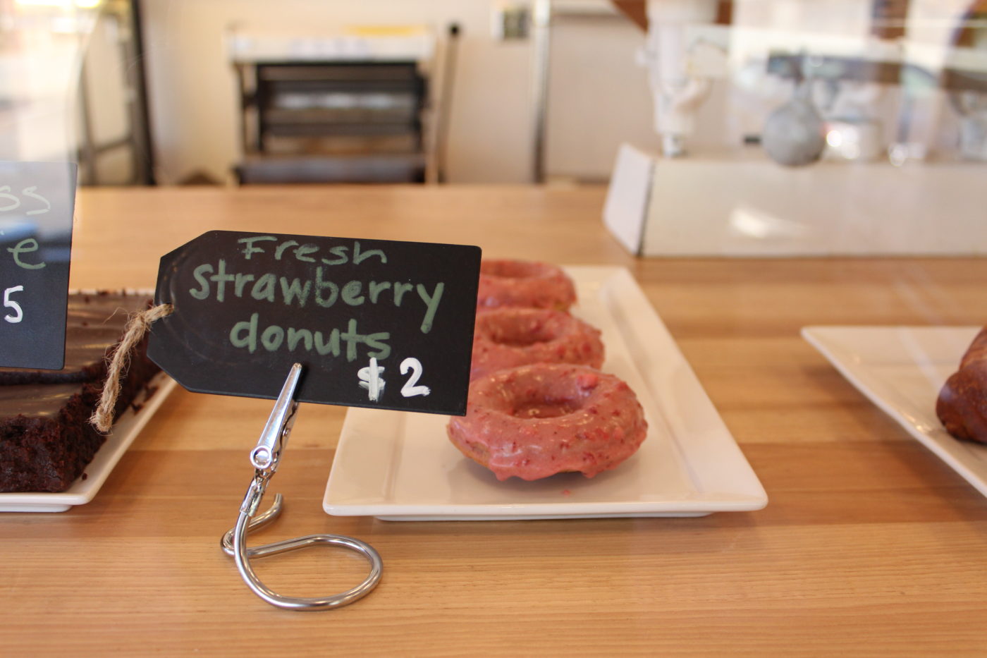 Donuts at Bread and Butter Bakery in Chattanooga.