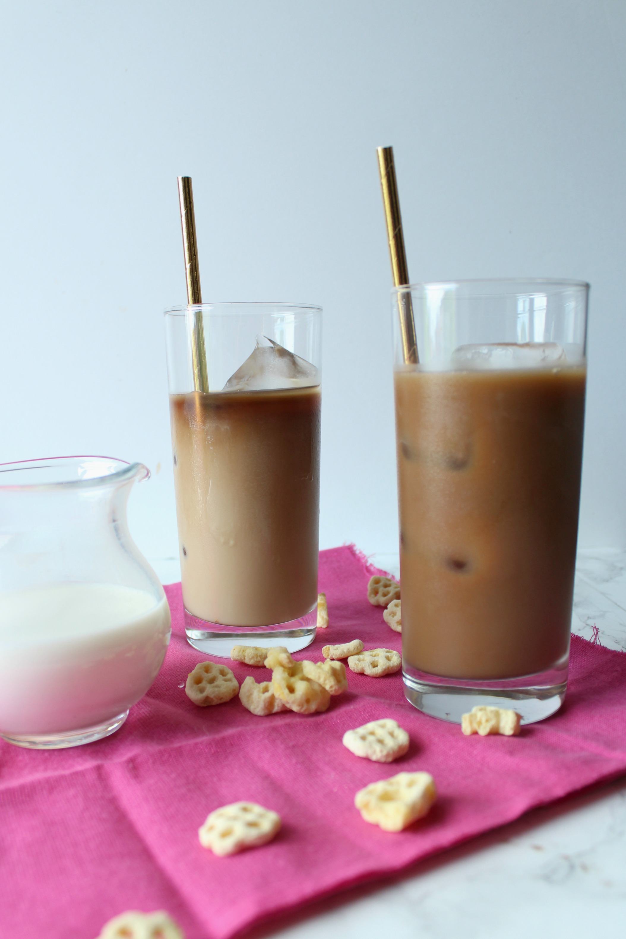 Iced cereal milk coffee | via Eat.Drink.Frolic.