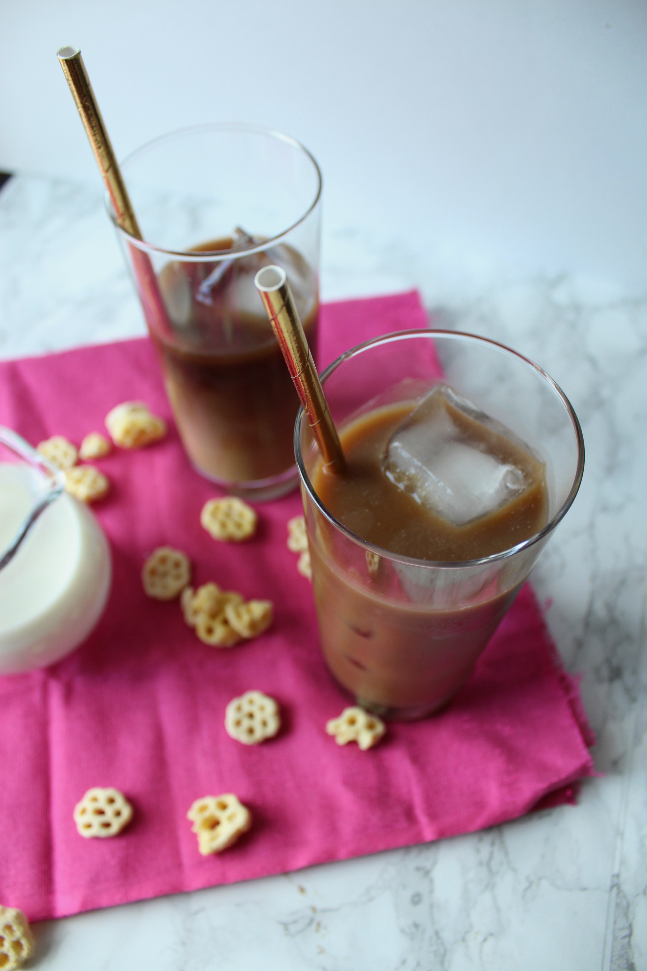 Iced cereal milk coffee | Eat.Drink.Frolic.