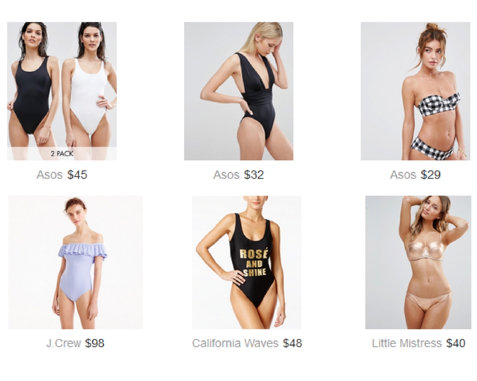 Stylish swimsuits under $100