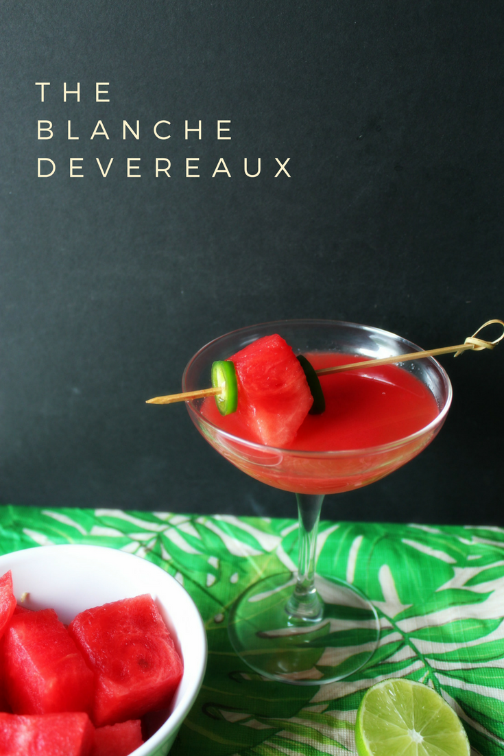 Golden Girls Cocktails: Blanche Devereaux | Eat.Drink.Frolic.