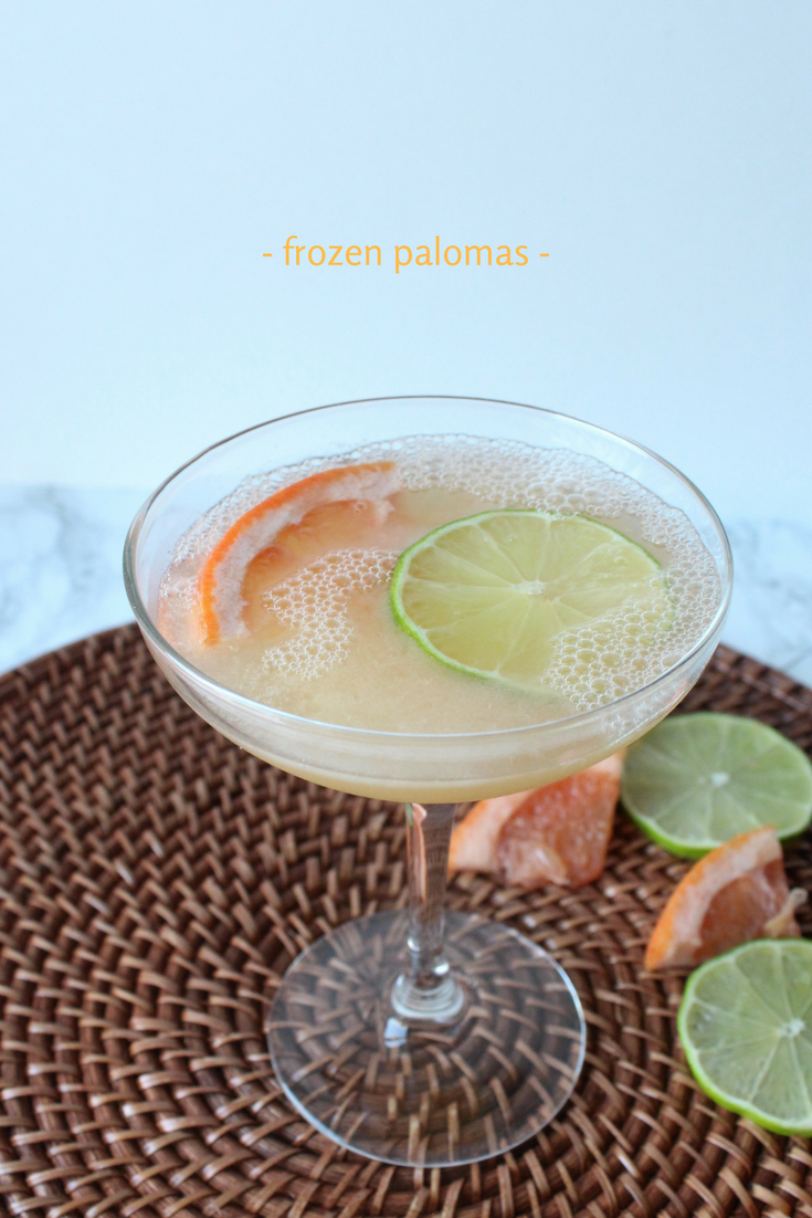 Frozen Paloma recipe - a refreshing beverage for summer | via Eat.Drink.Frolic.