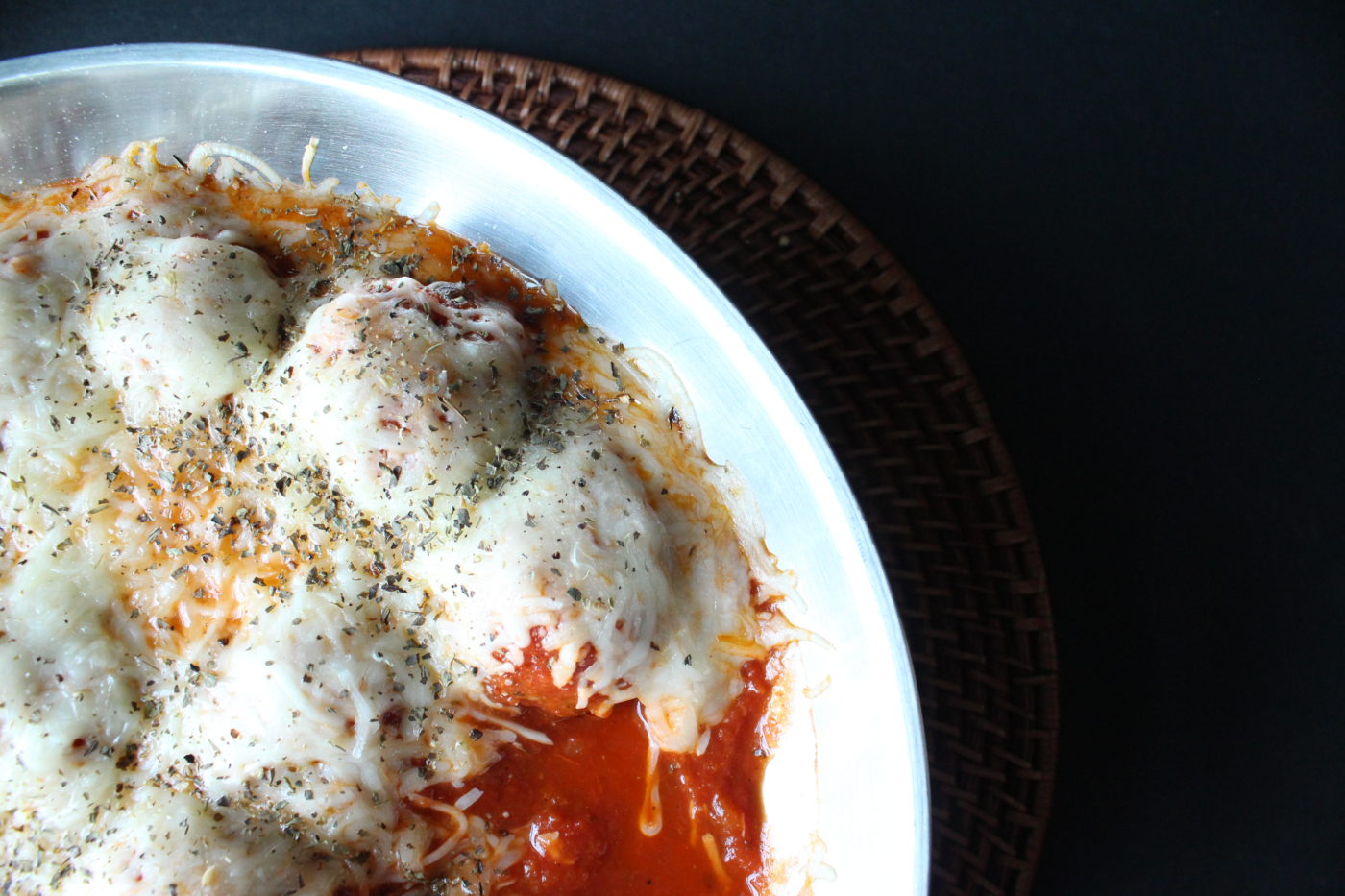 Cheesy meatball bake | Eat.Drink.Frolic.