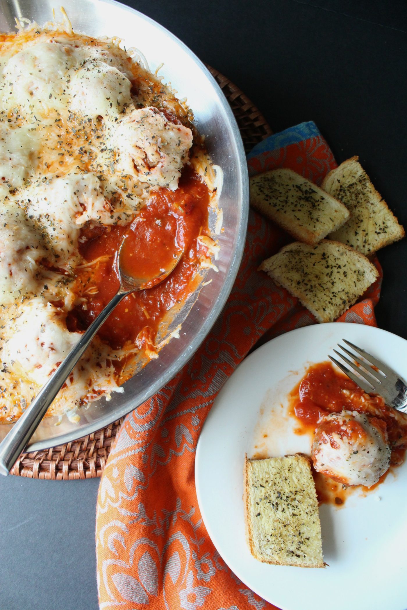 Cheesy meatball bake | Eat.Drink.Frolic.