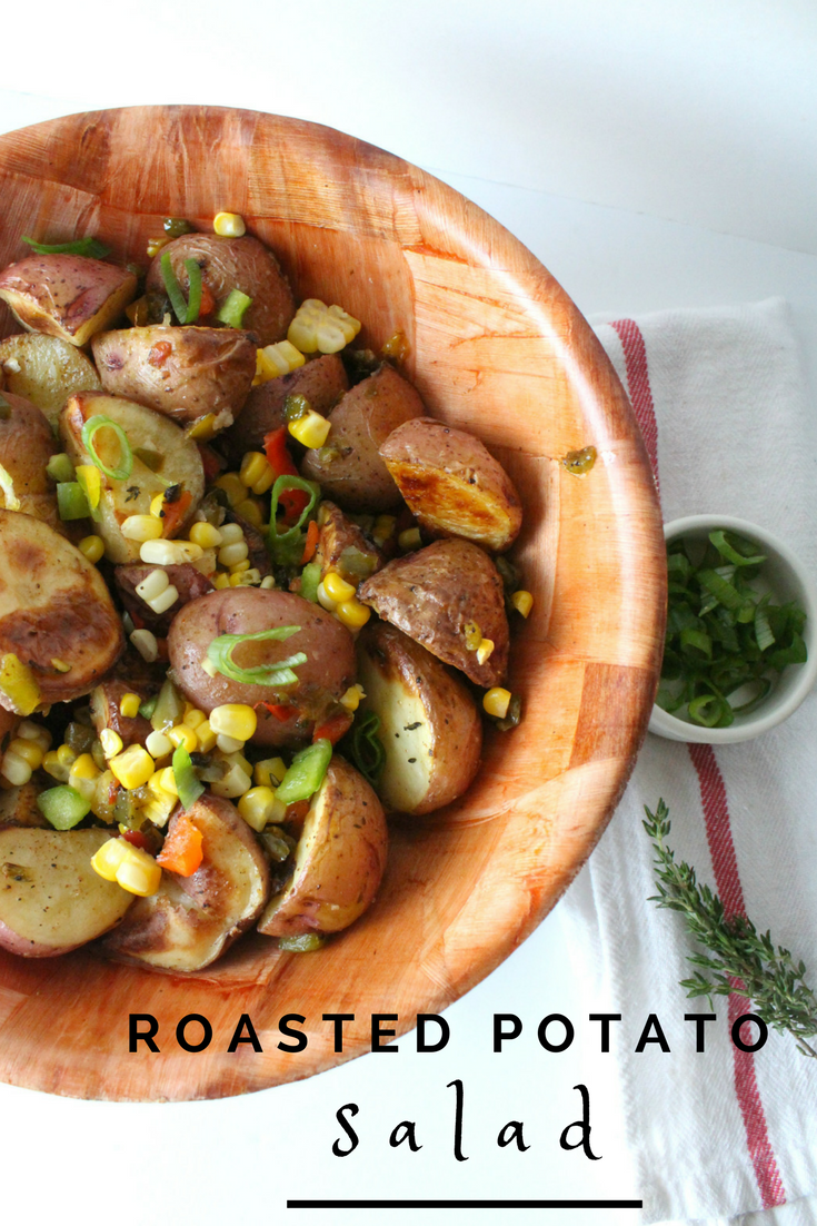 Simple oven roasted potato salad | via Eat.Drink.Frolic.