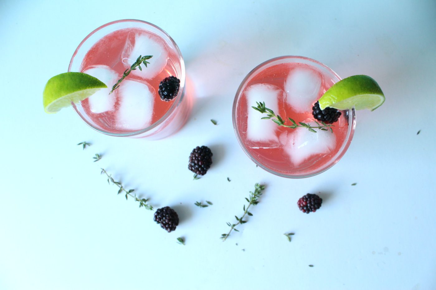 Blackberry gin and tonic | Eat.Drink.Frolic.