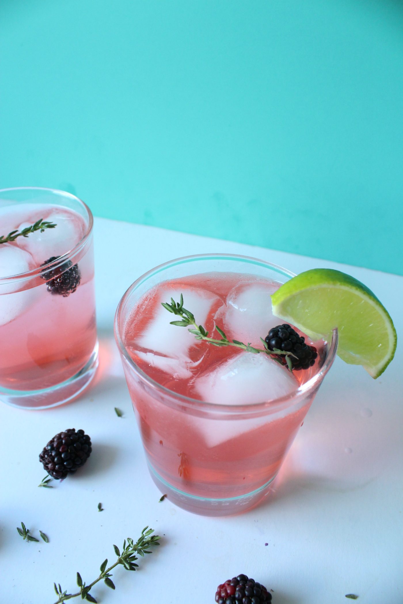 Blackberry gin and tonic | Eat.Drink.Frolic.
