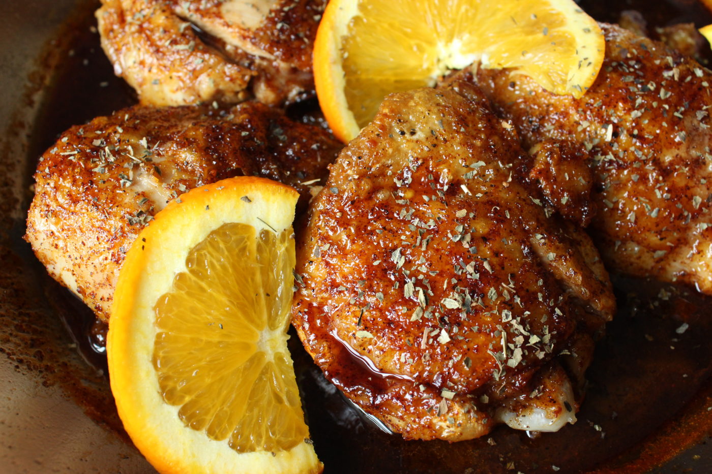 Honey orange glazed chicken | Eat.Drink.Frolic.