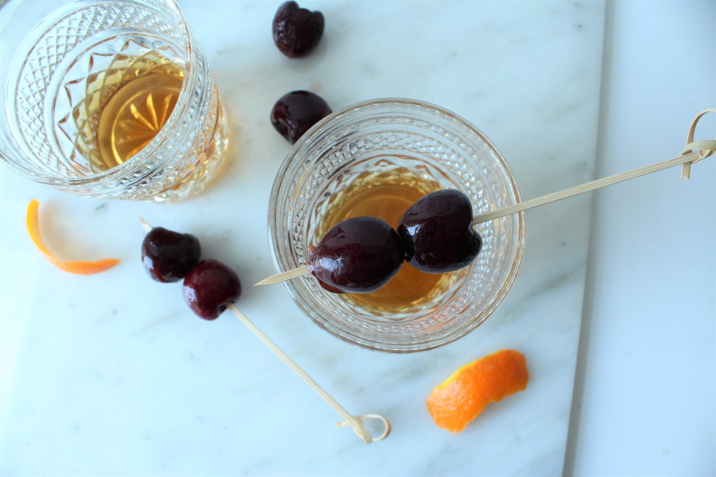 Boozy whiskey cherries | Eat.Drink.Frolic.