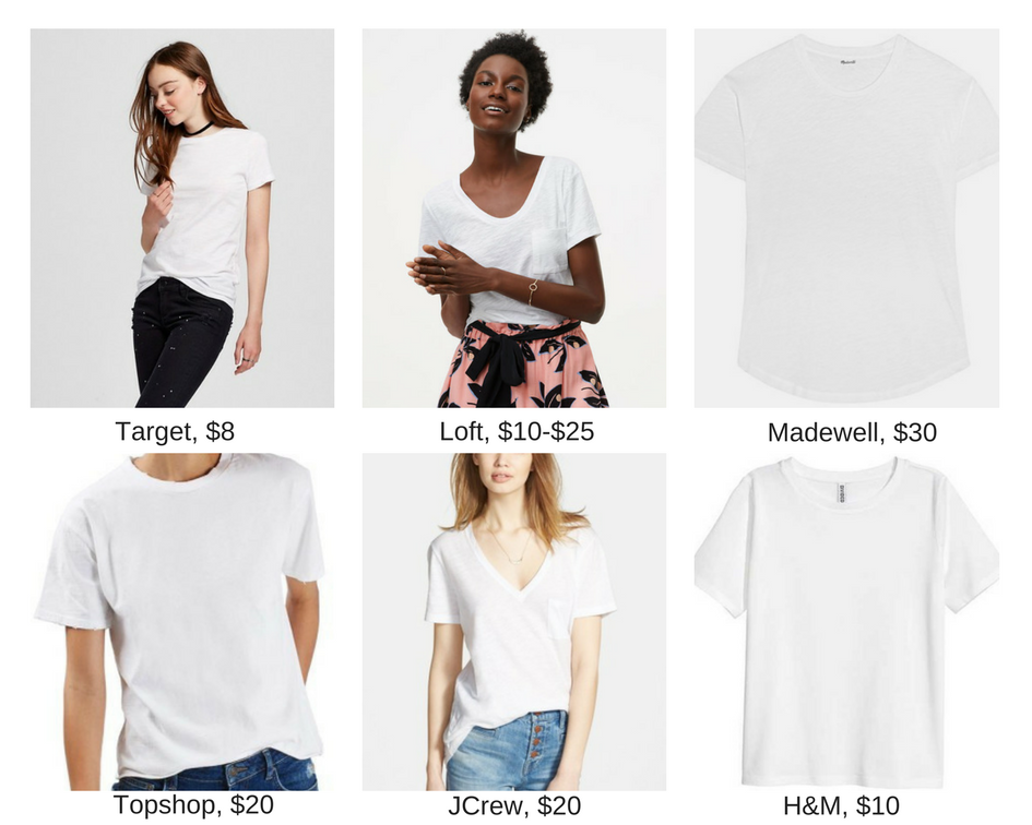 My must have white tees.