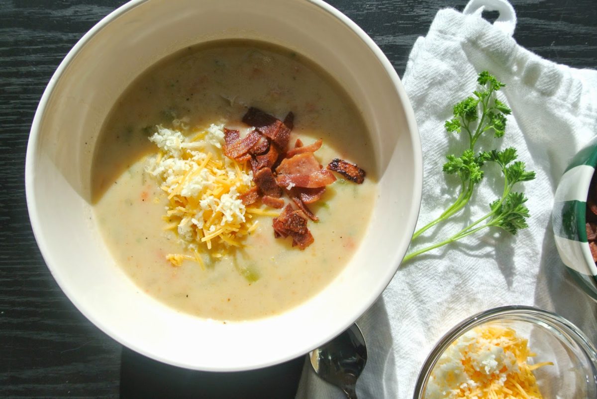 The Perfect Potato Soup | Eat.Drink.Frolic.