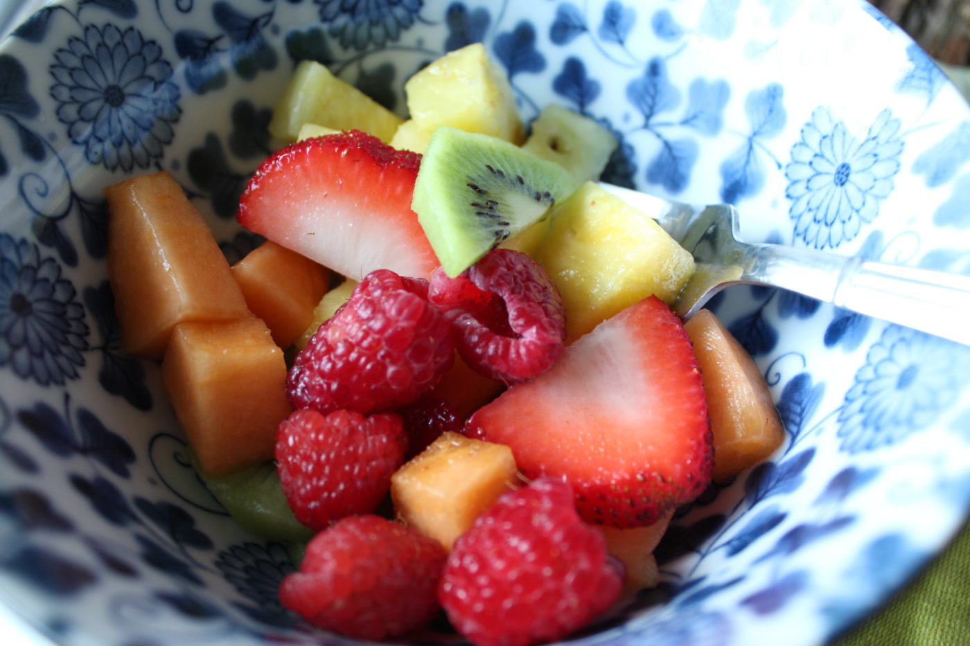 Spring Fruit Salad with Thyme Infused Honey | Eat.Drink.Frolic.