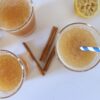 Boozy bourbon slushies are great in summer and fall but this one in particular is my favorite when the seasons start to change.